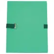Map met band en voetflap - breedte max 13 cm - lichtgroen - ACCESS 