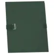 Map met band en voetflap - breedte max 13 cm - donkergroen - ACCESS
