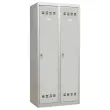 Werkplaats garderobe ind. vervuilend 2 kol, H180xL80xP50 cm gr/gr 
