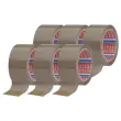 6 Rollen verpakkingstape van polypropyleen - Havana - 66 m x 50 mm - TESA