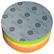 Ronde blok 320 memoblaadjes - FIDUCIAL&Oslash; 7 cm - Diverse kleuren 