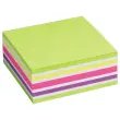 Kubusblok 320 memoblaadjes - 76x76mm - Felle kleuren - FIDUCIAL OFFICE SOLUTIONS 