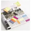 Papieren indextab-bladwijzers - 2 x 5 cm - 4 felle kleuren - FIDUCIAL