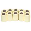 10 navullingen van herschrijfbare notities op rol voor dispenser - Geel - 10 m x 6 cm