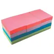 012 Blokken herpositioneerbare memoblaadjes - 3,8 x 5,1 cm - Diverse felle kleuren - FIDUCIAL
