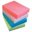 012 Blokken herpositioneerbare memoblaadjes - 3,8 x 5,1 cm - Diverse felle kleuren - FIDUCIAL