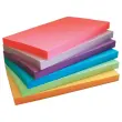 006 Blokken herpositioneerbare memoblaadjes - 7,6 x 12,7 cm - Diverse felle kleuren - FIDUCIAL