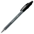 Intrekbare gelinkt balpen Flexgrip - Zwart - PAPERMATE