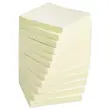 012 Blokken herpositioneerbare memoblaadjes - 76 x 76 mm - Geel - FIDUCIAL