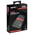 Externe SSD Emtec harde schijf USB 3.1 - 512GB 
