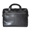 Laptoptas Exactive in zwart leer 15.6"