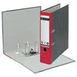 Map met hefboomwerking gemarmerd karton - Rug 8 cm - rood - LEITZ