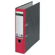 Map met hefboomwerking gemarmerd karton - Rug 8 cm - rood - LEITZ