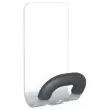 Witte metalen magnetische haak