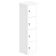 Tour 4 cases LOK 40x175 zonder sleuf en sleutels, wit