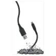 XTREM WORK - Versterkte USB-A naar Lightning-kabel - 1,5 m