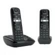 2  Duo draadloze telefoons Gigaset AS690A met antwoordapparaat 