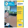 Verwijderbare antimicrobiële zelfklevende films AVERY 199,6 x 289,1 mm