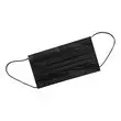 50  Chirurgisch wegwerpmasker Type II - Frans - Zwart 