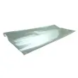 Rol papier metaalglans Maildor - 2 x 0,70 m - zilver - set van 10 