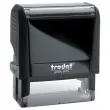Stempel Printy 4913 Personaliseerbare Tekst - Zwart - 58 x 22 mm - 6 lijnen max - TRODAT