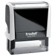 Witte stempel PRINTY 4915 zwarte inkt-7 regels