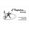 Personaliseerbare stempel Printy 4926 zw. - 75 x 38 mm - maxi 9 lijnen 
