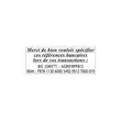 Grijze stempel PRINTY 4913 zwarte inkt- 6 regels 