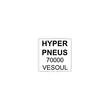 Persona stempel Printy 4923 geel - 30 x 30 mm - maxi 5 lijnen