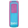 Mob persona stempel Printy 9511 roze/turk - 38 x 14 mm- max.4 lijn