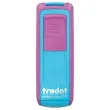 Mob persona stempel Printy 9512 rood/turk.- 47 x 18 mm- max 5 lijnen
