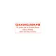 Gepersonaliseerde stempel Printy 4912 - Rode inkt - Max 5 regels - TRODAT