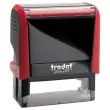 Rode stempel PRINTY 4913 rode inkt - 6 regels 