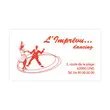 Persona stempel Printy 4926 rood - 75 x 38 mm - maxi 9 lijnen