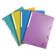 4 Map met elastiek 3 flappen - PP Forever Young - verschillende kleuren - EXACOMPTA