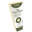 100 Geperforeerde trapeziumvormige verdelers Forever - beige - EXACOMPTA