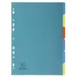 Forever EXA PP gerecycleerde scheidingsbladen voor formaat A4 - 6 tabs