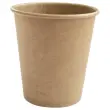 75 Bekers van kraftkarton - 15 cl