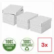 3  Opbergdozen Home - Maat S - Wit - ESSELTE 