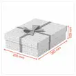 3 Opbergdozen Home - Maat M laag - Wit - ESSELTE