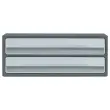 Module met 2 lades MOOVUP Secure Agile CEP Afm: 37x27,5 H14,6 cm grijs