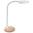 Ledlamp Flex - Wit en houten voet - CEP