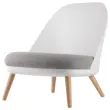Fauteuil COCOON Wit / Grijs Geassembleerd