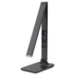 Multifunctionele LED-lamp - USB-poort en digitale display - Antraciet