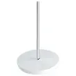 LED staanlamp 25W staal/ABS - omkeerbare en draaibare kop - Wit/chroom 