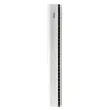 Wonday platte liniaal 30 cm - aluminium 