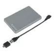 Externe harde schijf Store'N'GO alu slim 2,5" 1TB USB 3.2 Zilver