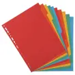 Tussenbladen - kaart gerecycleerd 3/10e - A4 - 10 tabbladen - EXACOMPTA
