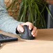 R-Go HE Ergonomische draadloze verticale muis voor linkshandigen, middelgroot model