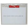 500 Plakhoezen 'DOCUMENTS CI-INCLUS' formaat A4 320x250 mm
